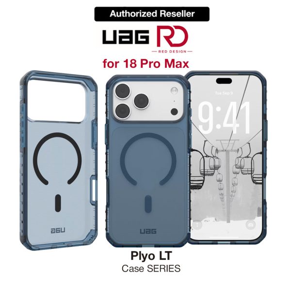 UAG Plyo LT Magsafe Protection Case for iPhone 18 Pro Max - Cloud Blue Mallard