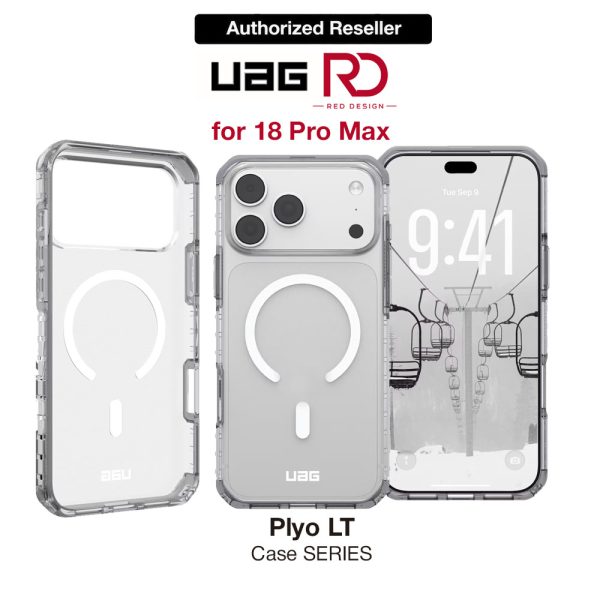 UAG Plyo LT Magsafe Protection Case for iPhone 18 Pro Max - Ice Smoke