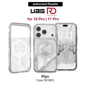 UAG Plyo Magsafe Protection Case for iPhone 18 Pro iPhone 17 Pro - Interface Ice Smoke
