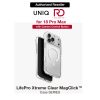 Uniq LifePro Xtreme Clear MagClick Case with Camera Control Button for iPhone 18 Pro Max 6.9 - Clear
