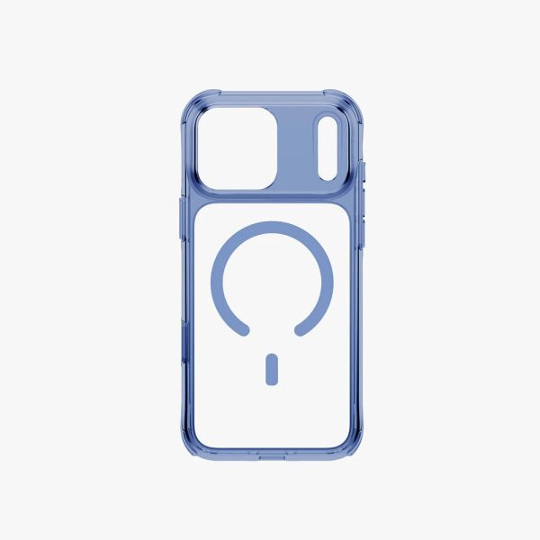 Uniq LifePro Xtreme Clear MagClick Case with Camera Control Button for iPhone 18 Pro Max 6.9 - Polar Blue