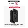 Uniq LifePro Xtreme Clear MagClick Case with Camera Control Button for iPhone 18 Pro Max 6.9 - Tint Smoke