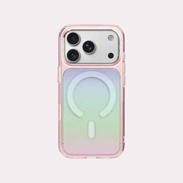 Coehl ESTELLE MagClick Magnetic Charging Case with Camera Control Button for iPhone 18 Pro Max - Pink Prism