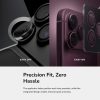 Uniq Optix AluGuard Camera Aluminum Frame Anti Reflection HD Clarity Camera Lens Protector for iPhone 18 Pro iPhone 18 Pro Max - Iridescent