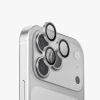 Uniq Optix AluGuard Camera Aluminum Frame Anti Reflection HD Clarity Camera Lens Protector for iPhone 18 Pro iPhone 18 Pro Max - Sterling Silver