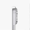 Uniq Optix AluGuard Camera Aluminum Frame Anti Reflection HD Clarity Camera Lens Protector for iPhone 18 Pro iPhone 18 Pro Max - Sterling Silver