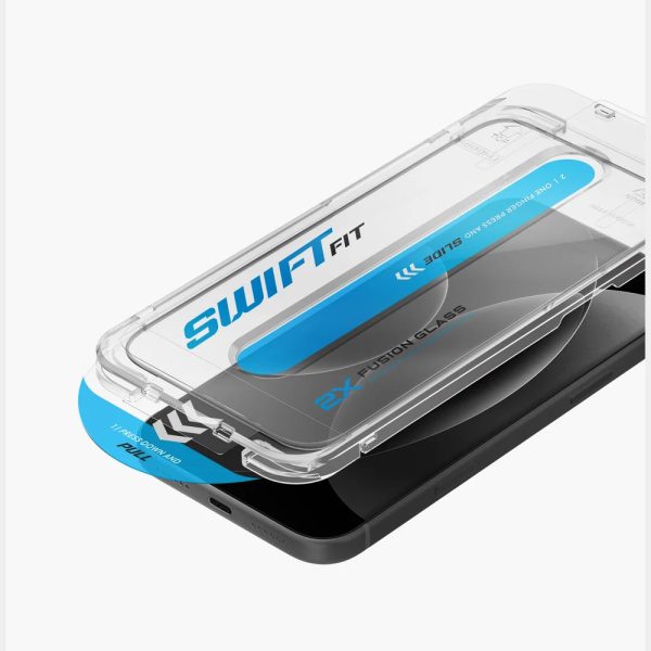 Uniq Optix SwiftFit Vivid Tempered Glass Screen Protector for iPhone 18 Pro - Vivid Clear