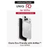 Uniq Clario MagClick Eco-Friendly Drop Protection Case with Camera Control Button for iPhone 18 Pro 6.3 - Lucent Clear