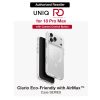 Uniq Clario MagClick Eco-Friendly Drop Protection Case with Camera Control Button for iPhone 18 Pro Max 6.9 - Lucent Clear