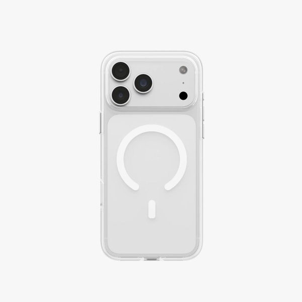 Uniq Clario MagClick Eco-Friendly Drop Protection Case with Camera Control Button for iPhone 18 Pro Max 6.9 - Lucent Clear