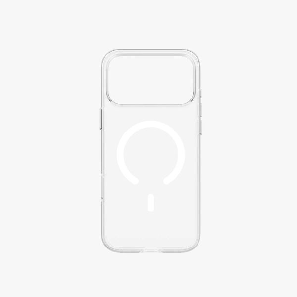 Uniq Clario MagClick Eco-Friendly Drop Protection Case with Camera Control Button for iPhone 18 Pro Max 6.9 - Lucent Clear