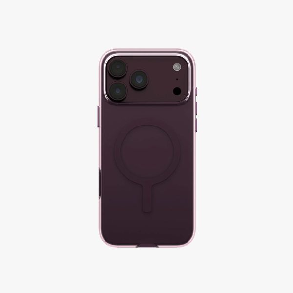 Uniq Clario MagClick Eco-Friendly Drop Protection Case with Camera Control Button for iPhone 18 Pro Max 6.9 - Fig Purple