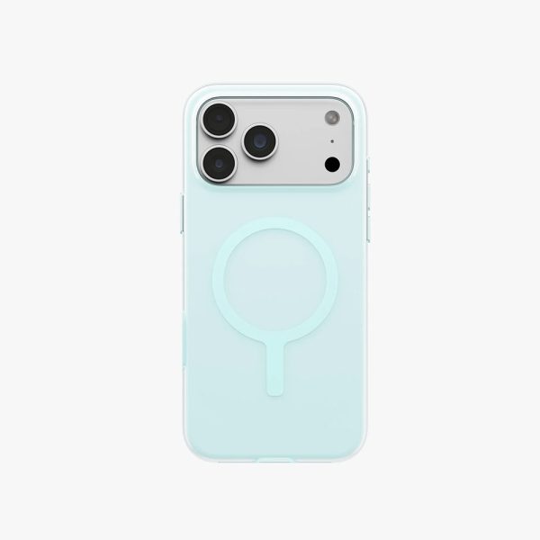 Uniq Clario MagClick Eco-Friendly Drop Protection Case with Camera Control Button for iPhone 18 Pro 6.3 - Glacier Mint
