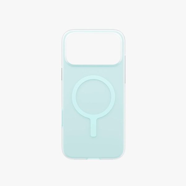 Uniq Clario MagClick Eco-Friendly Drop Protection Case with Camera Control Button for iPhone 18 Pro 6.3 - Glacier Mint