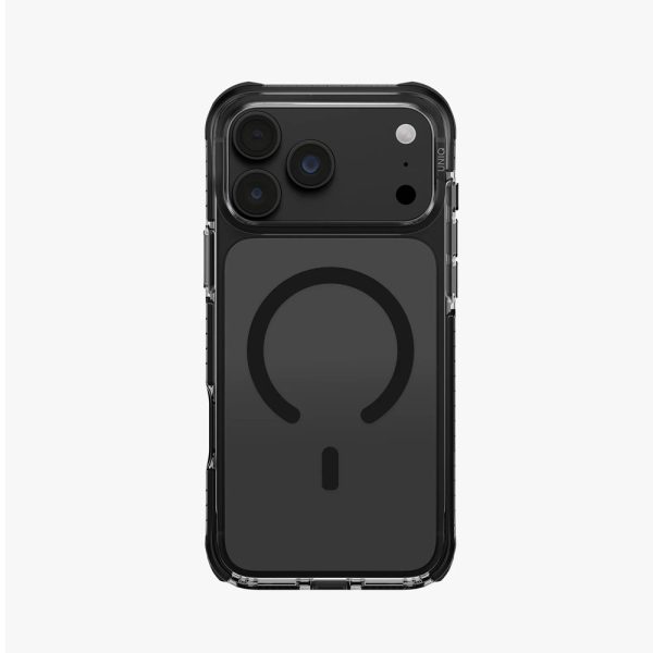 Uniq Combat Triple-Layered Protective MagClick Drop Protection Case with Camera Control Button for iPhone 18 Pro Max 6.9 - Carbon Black