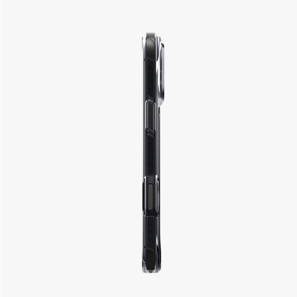 Uniq Combat Triple-Layered Protective MagClick Drop Protection Case with Camera Control Button for iPhone 18 Pro 6.3 - Carbon Black
