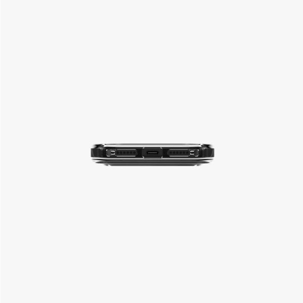 Uniq Combat Triple-Layered Protective MagClick Drop Protection Case with Camera Control Button for iPhone 18 Pro 6.3 - Carbon Black