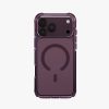Uniq Clario MagClick Eco-Friendly Drop Protection Case with Camera Control Button for iPhone 18 Pro 6.3 - Fig Purple