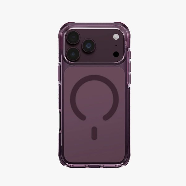 Uniq Combat Triple-Layered Protective MagClick Drop Protection Case with Camera Control Button for iPhone 18 Pro Max 6.9 - Deep Purple