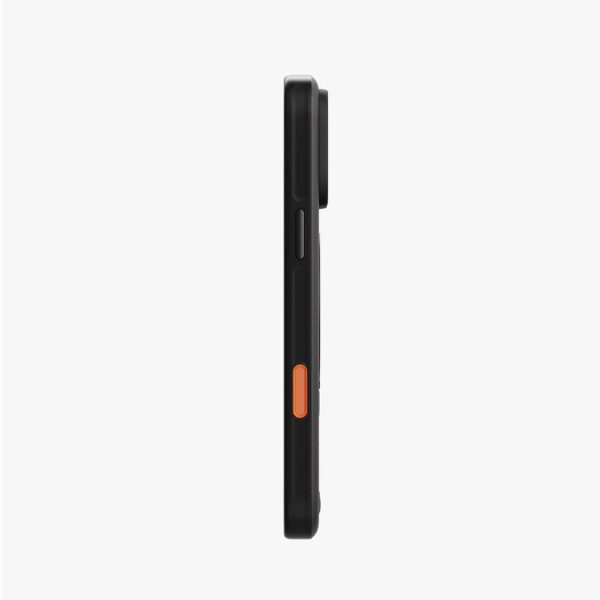 Uniq Elix 360 Kickstand Leather Drop Protection Magnetic Case with Camera Control Button for iPhone 18 Pro - Charcoal Grey