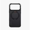 Uniq Keva Mov 360 Kickstand Aramid Magnetic Protection Case with Camera Control Button for iPhone 18 Pro - Carbon Black