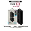Uniq Optix Covex Privacy Tempered Glass Screen Protector for iPhone 18 Pro Max  - 2 Way Privacy