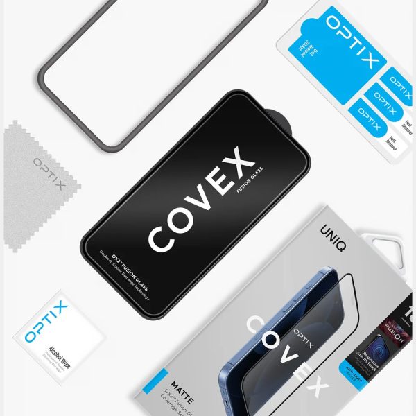 Uniq Optix Covex Matte Tempered Glass Screen Protector for iPhone 18 Pro - Matte