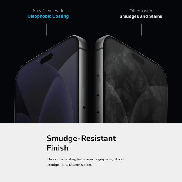 Uniq Optix Covex Matte Tempered Glass Screen Protector for iPhone 18 Pro - Matte