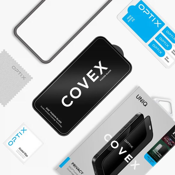 Uniq Optix Covex Privacy Tempered Glass Screen Protector for iPhone 18 Pro Max  - 2 Way Privacy