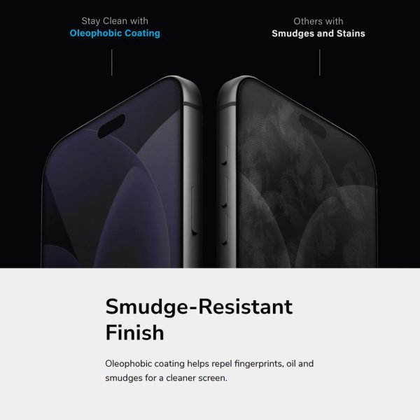 Uniq Optix Covex Privacy Anti-Glare Tempered Glass Screen Protector for iPhone 18 Pro Max  - 2 Way Privacy Anti-Glare