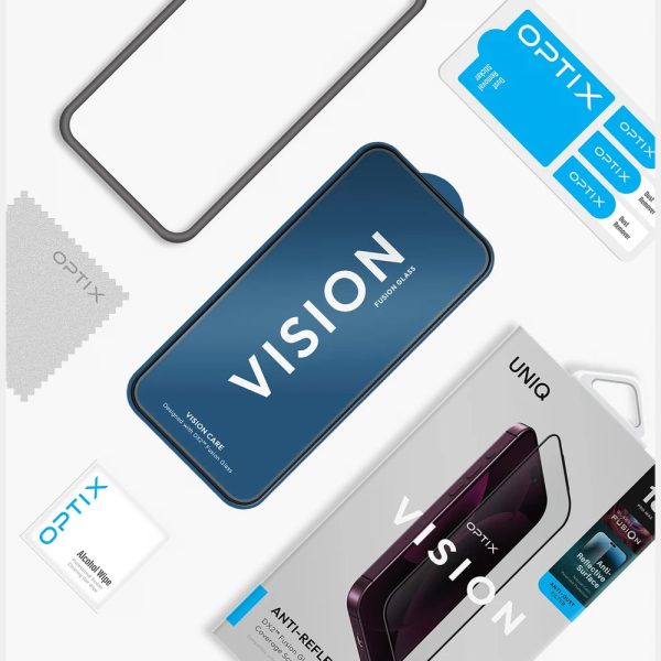 Uniq Optix Vision Anti-Reflective Tempered Glass Screen Protector for iPhone 18 Pro Max - Anti-Reflective Clear