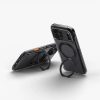 Uniq Swivix 360 Rotating Kickstand Magnetic Drop Protection Case with Camera Control Button for iPhone 18 Pro- Carbon Black
