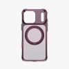 Uniq Swivix 360 Rotating Kickstand Magnetic Drop Protection Case with Camera Control Button for iPhone 18 Pro Max - Deep Burgundy