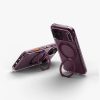 Uniq Swivix 360 Rotating Kickstand Magnetic Drop Protection Case with Camera Control Button for iPhone 18 Pro Max - Deep Burgundy